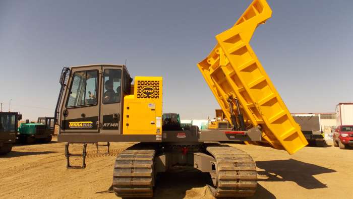 Terramac RT14R rotating crawler carrier